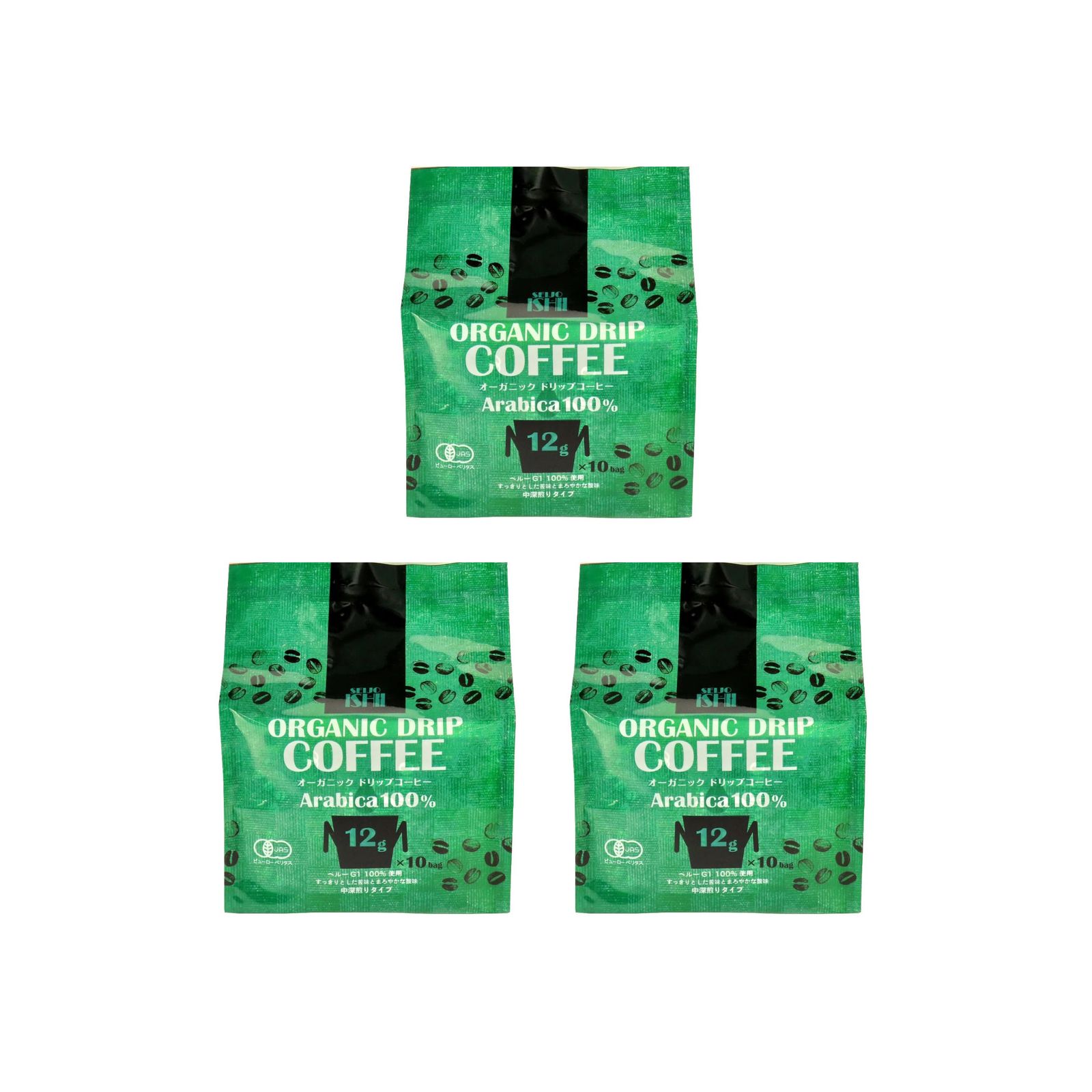 Yahoo! Yahoo!ショッピング(ヤフー ショッピング)成城石井 オーガニックドリップコーヒー（12g×10ｐ）×3個 オーガニック 有機栽培 コーヒー 珈琲 無農薬 個包装