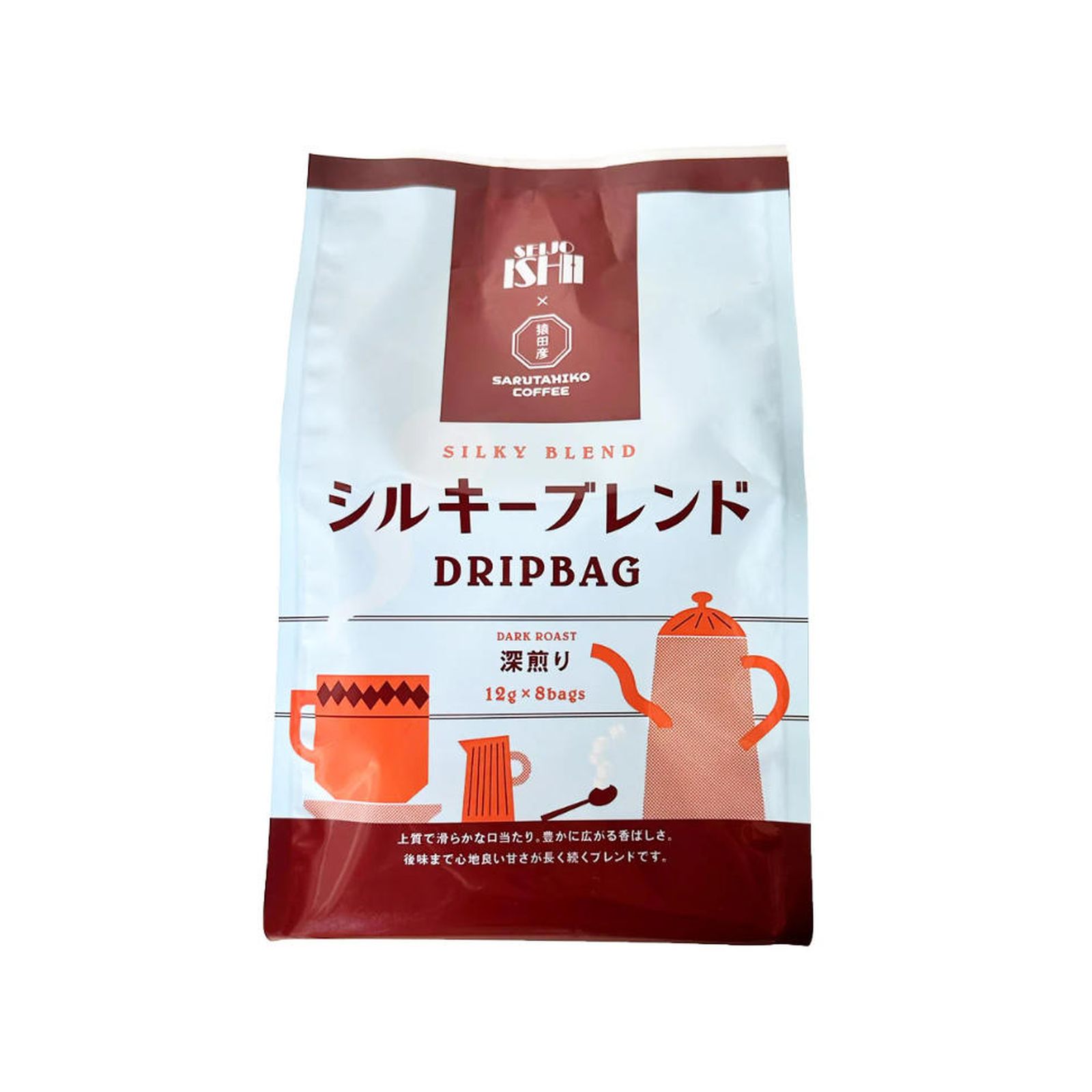 Yahoo! Yahoo!ショッピング(ヤフー ショッピング)成城石井 猿田彦珈琲 シルキーブレンドドリップバッグ（12g×8p）×1個 ドリップバッグ コーヒー 珈琲 シルキーブレンド コラボ 個包装