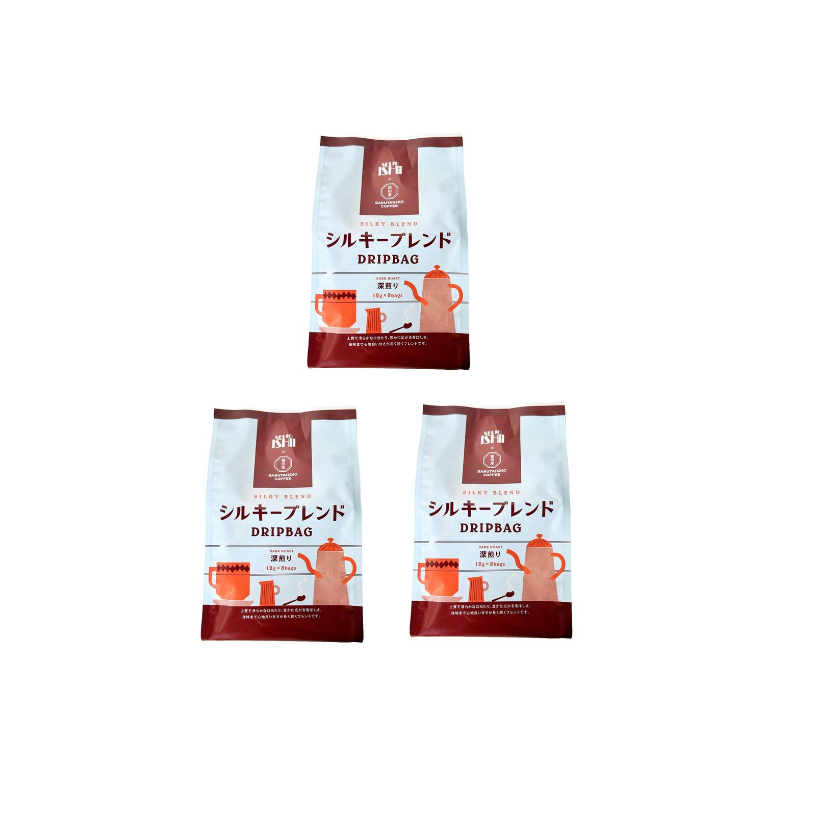 Yahoo! Yahoo!ショッピング(ヤフー ショッピング)成城石井 猿田彦珈琲 シルキーブレンドドリップバッグ（12g×8p）×3個 ドリップバッグ コーヒー 珈琲 シルキーブレンド コラボ 個包装