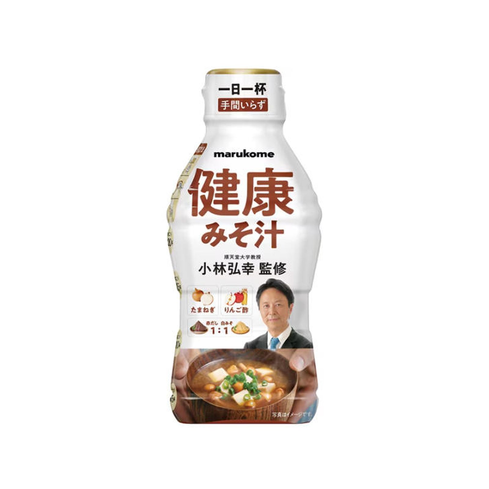 Yahoo! Yahoo!ショッピング(ヤフー ショッピング)マルコメ 液みそ 健康みそ汁 430g×1個 小林弘幸教授 赤みそ 白みそ りんご酢 玉ねぎ 液体味噌
