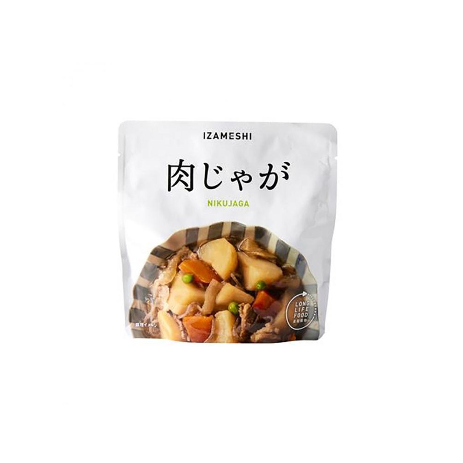 Yahoo! Yahoo!ショッピング(ヤフー ショッピング)IZAMESHI ごろごろ肉じゃが 200g×1個 イザメシ 長期保存食 レトルト 肉じゃが 備蓄食 国産じゃがいも 常温