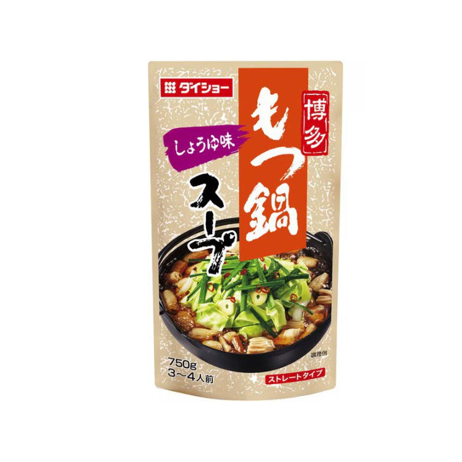 Yahoo! Yahoo!ショッピング(ヤフー ショッピング)ダイショー 博多もつ鍋スープ しょうゆ 750g×1個 もつ鍋鍋スープしょうゆ
