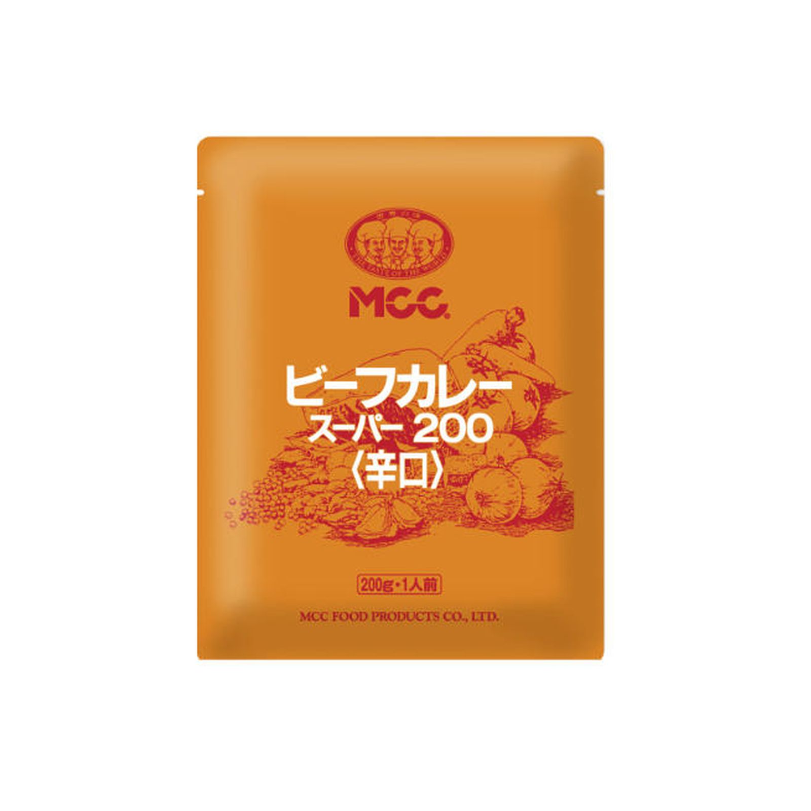 MCC ビーフカレー スーパー200 辛口 200g×1個 ビーフカレー レトルト 辛口