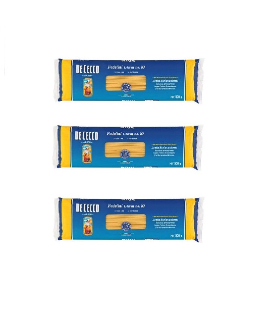 ディチェコ フェデリーニ 1.4mm No.10 500g×3個 パスタ フェデリーニ ジェノベーゼ