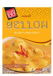 キッチン88 タイカレー チキンイエロー 200×1個 イエローカレー レトルト チキン スパイス