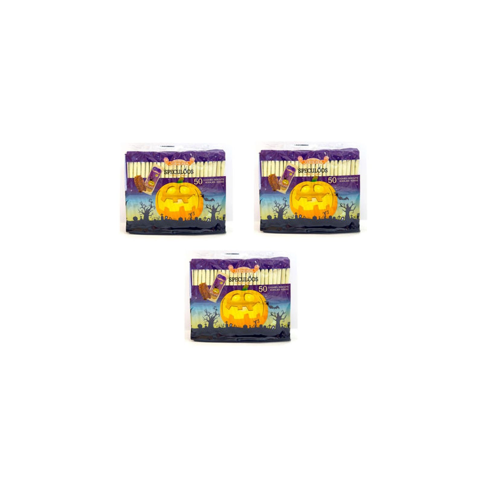 ベルメーレン カラメルビスケット ハロウィン 275g×3個 ハロウィン ビスケット カラメル