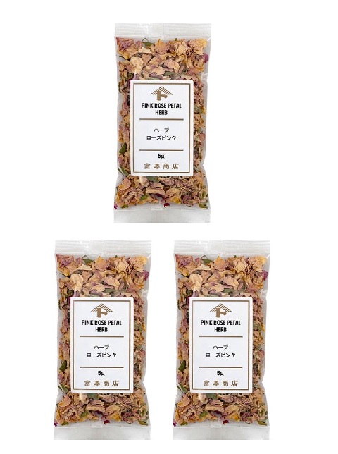 富澤商店 ハーブ ローズピンク 5g×3個 ハーブティ お茶 飲み物