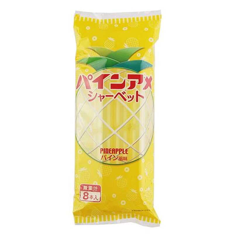 Yahoo! Yahoo!ショッピング(ヤフー ショッピング)クリート パインアメシャーベット 8本入 カルディ KALDI パイナップル 常温 アイス シャーベット