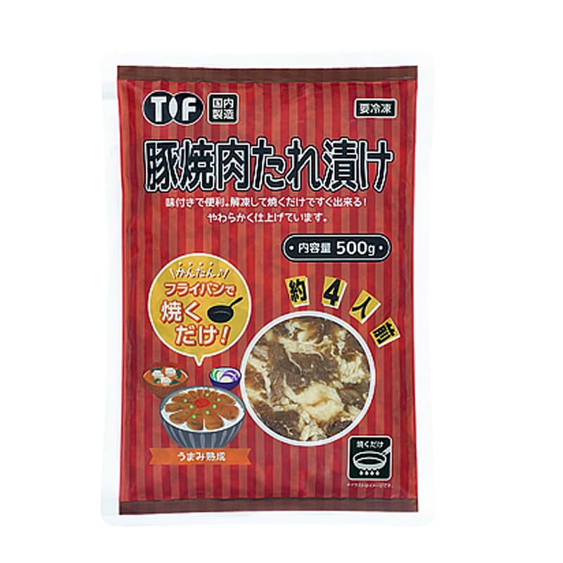 Yahoo! Yahoo!ショッピング(ヤフー ショッピング)業務スーパー 豚焼肉たれ漬け 500g 業スー 冷凍 肉 味付き 簡単 時短 おかず