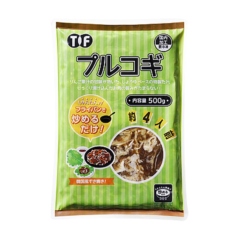 Yahoo! Yahoo!ショッピング(ヤフー ショッピング)業務スーパー プルコギ 500g 業スー 冷凍 肉 味付き 簡単 時短 おかず