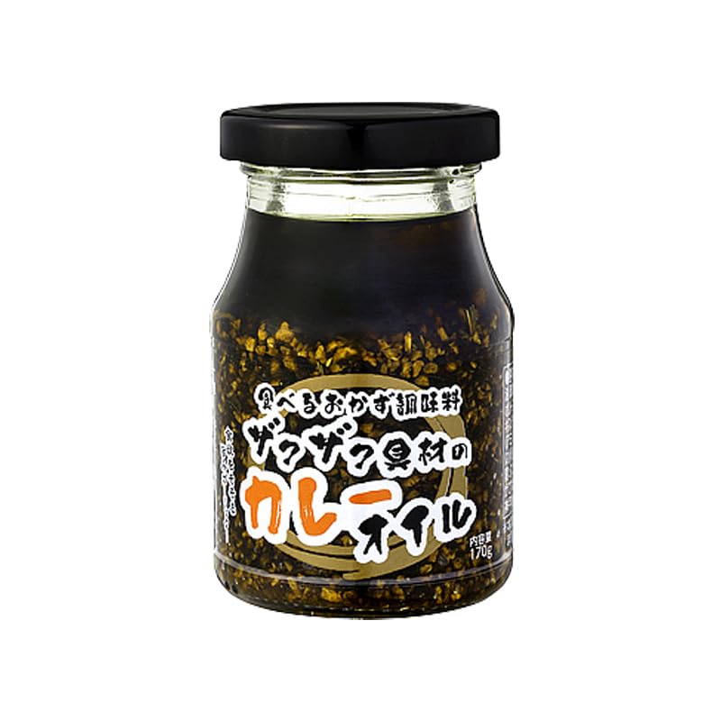 業務スーパー 食べるおかず調味料 ザクザクカレーオイル 170g 業スー カレー ごはん ご飯のお供 ご飯のおとも 万能調味料 ふりかけ おかず