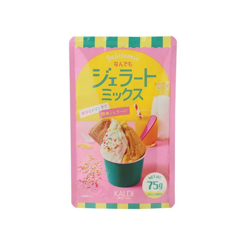 Yahoo! Yahoo!ショッピング(ヤフー ショッピング)カルディ なんでもジェラートミックス 75g ジャラート アイスクリーム シャーベット アイス 素