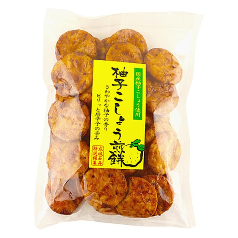 Yahoo! Yahoo!ショッピング(ヤフー ショッピング)成城石井 ゆず胡椒せんべい 140g 煎餅 お煎餅 せんべい おせんべい ゆず胡椒 柚子胡椒