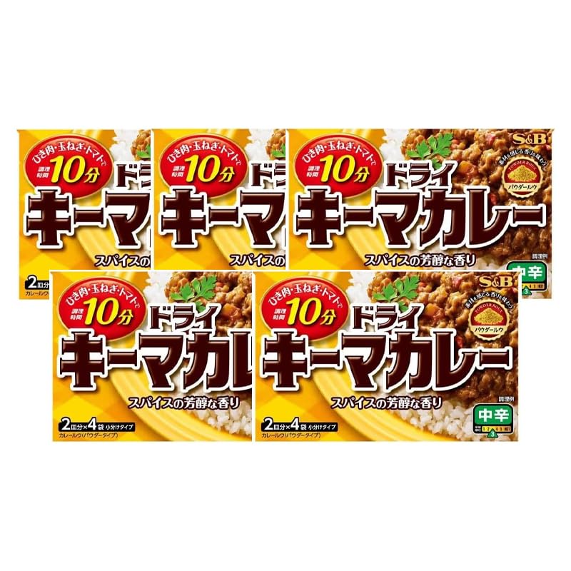 ドライキーマカレー 中辛 94g×5個 カレー キーマカレー スパイス カレールー カレールウ