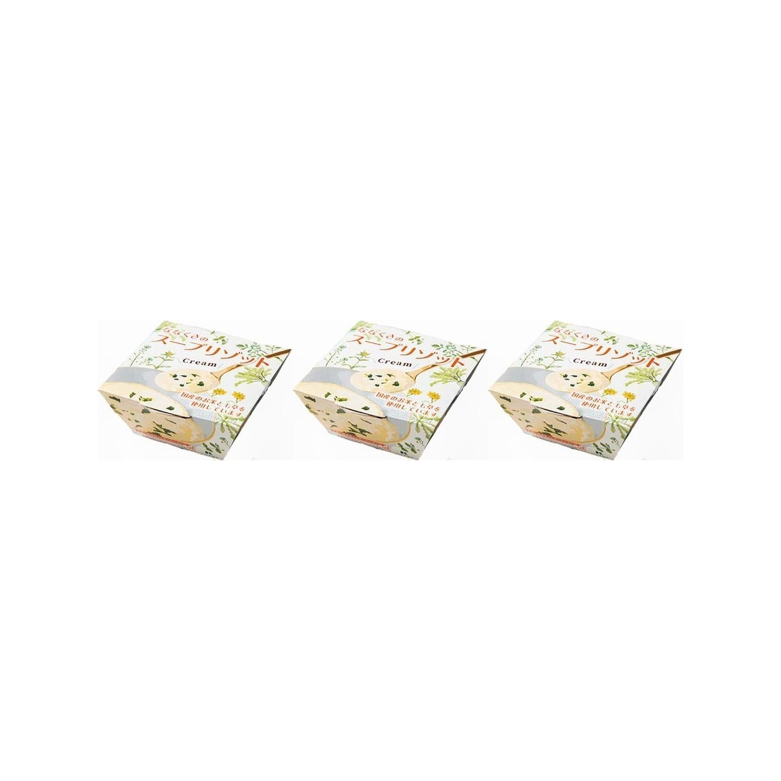 国産 カップ入り春の七草スープリゾット 1個 こだま 食品×3個 七草粥 春 桜 スープリゾット 洋風 おかゆ 国産米 季節の味