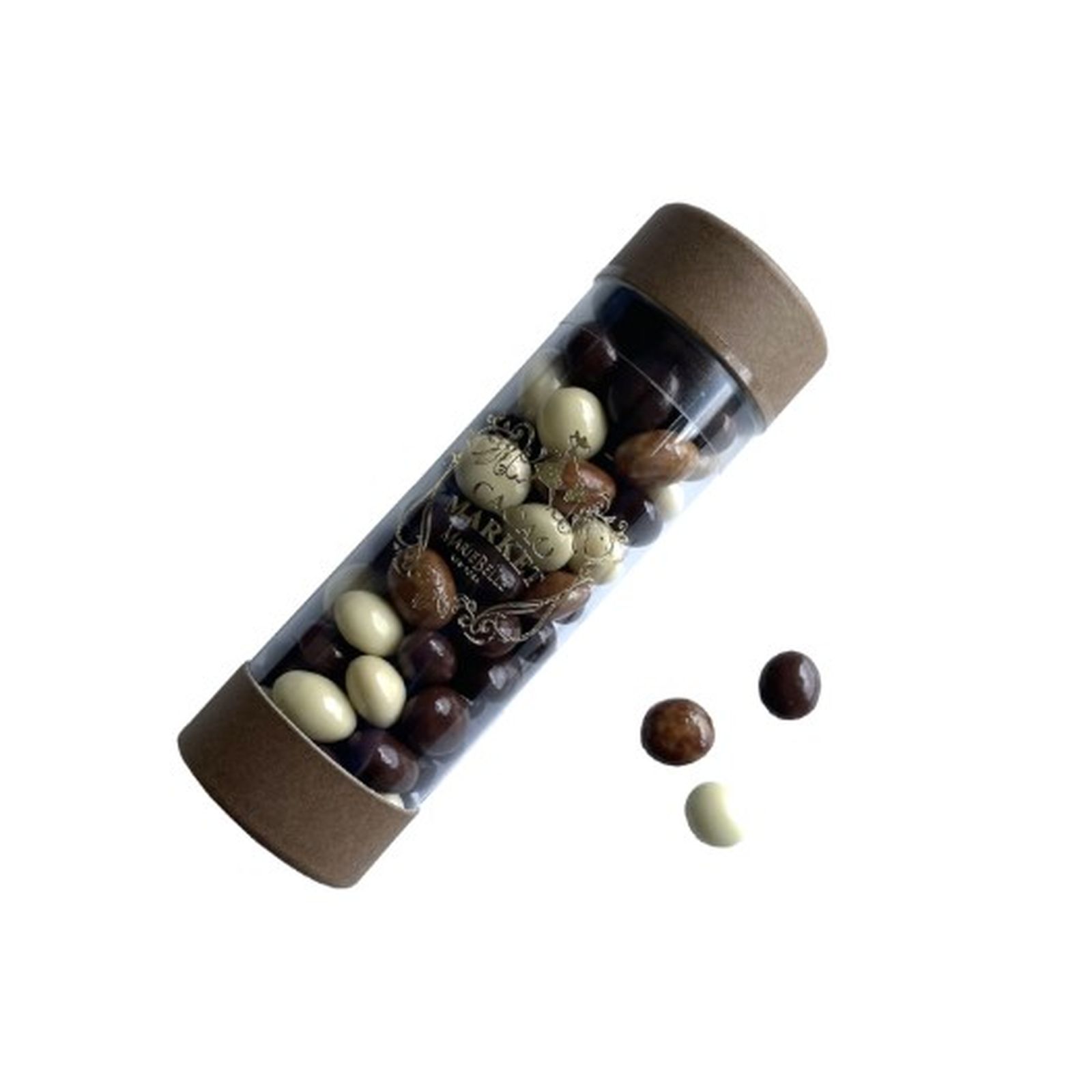 CACAO MARKET〈チューブ〉バリスタエスプレッソビーンズミックス 120g(v26)×1個 チョコレート バレンタイン コーヒー ダーク ミルク マーブル