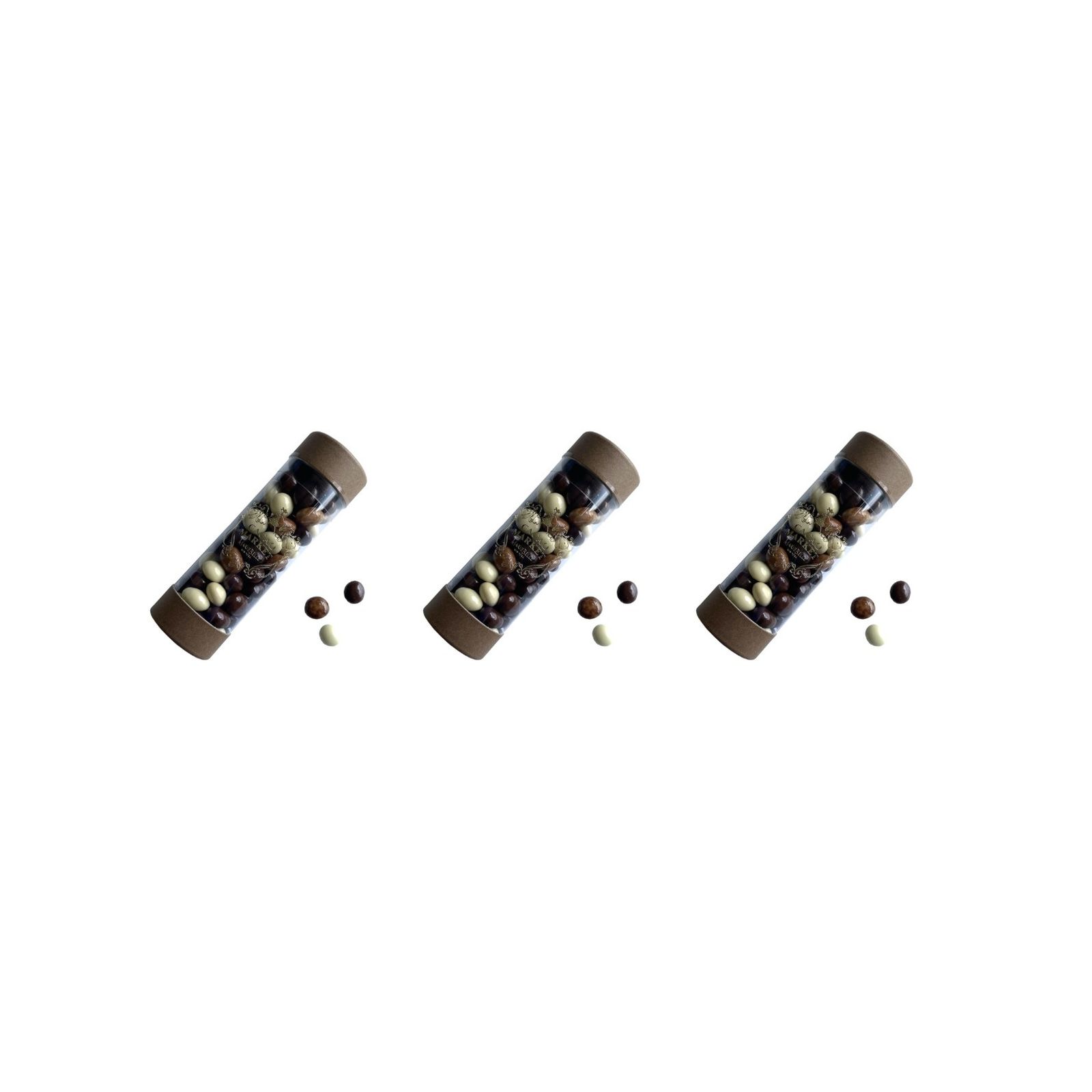 CACAO MARKET〈チューブ〉バリスタエスプレッソビーンズミックス 120g(v26)×3個 チョコレート バレンタイン コーヒー ダーク ミルク マーブル