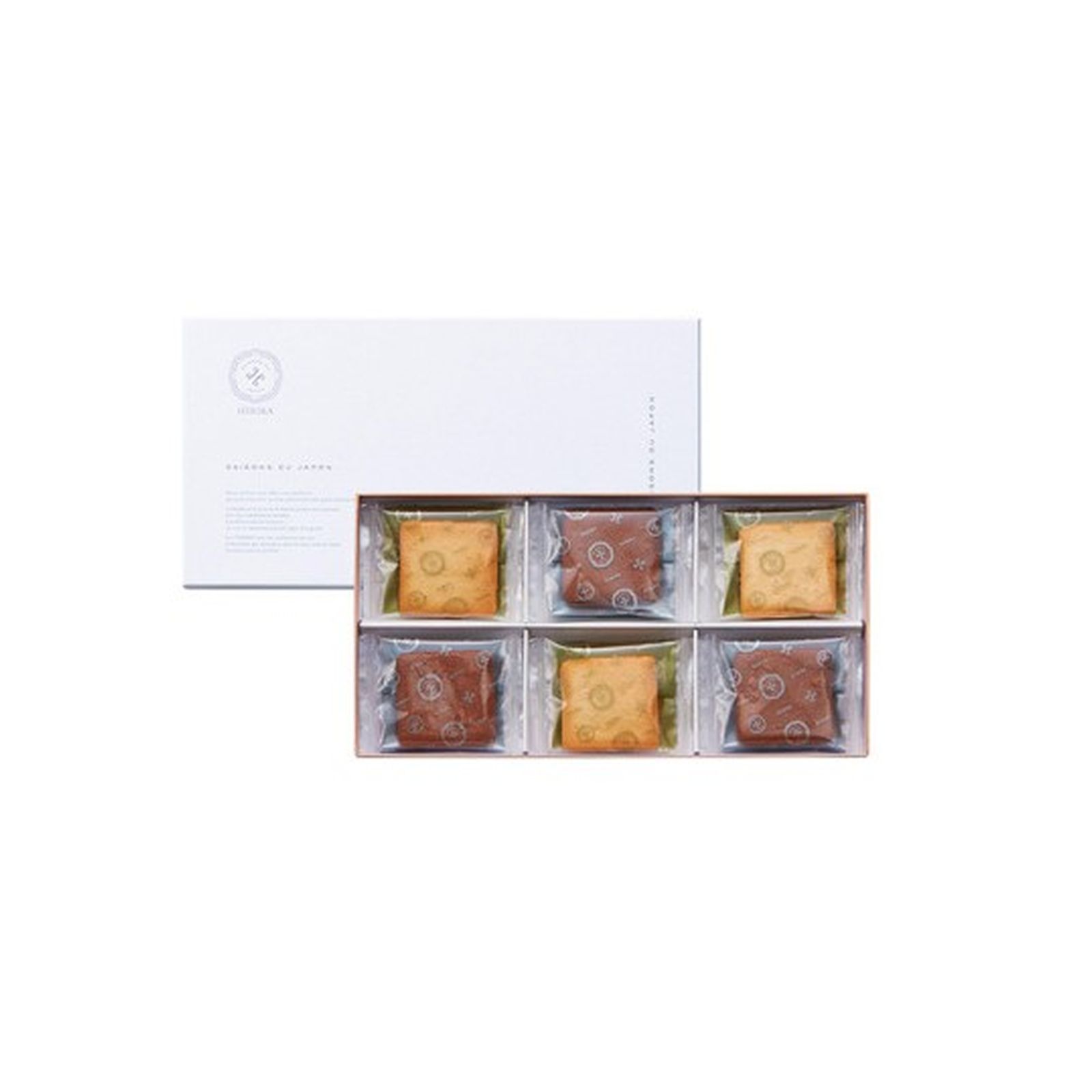 冬のラングドシャ 12枚入(v26) ひび か×1個 チョコレート バレンタイン アソート 焼菓子 人気