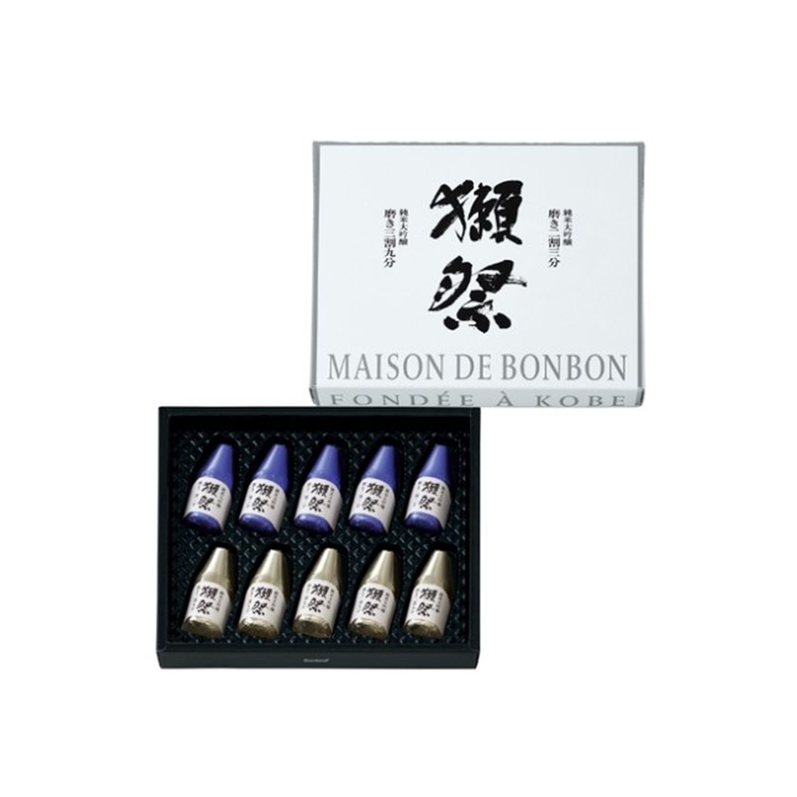 ゴンチャ口フメゾンドボンボン 408 獺祭ボンボンチョコレート(10個