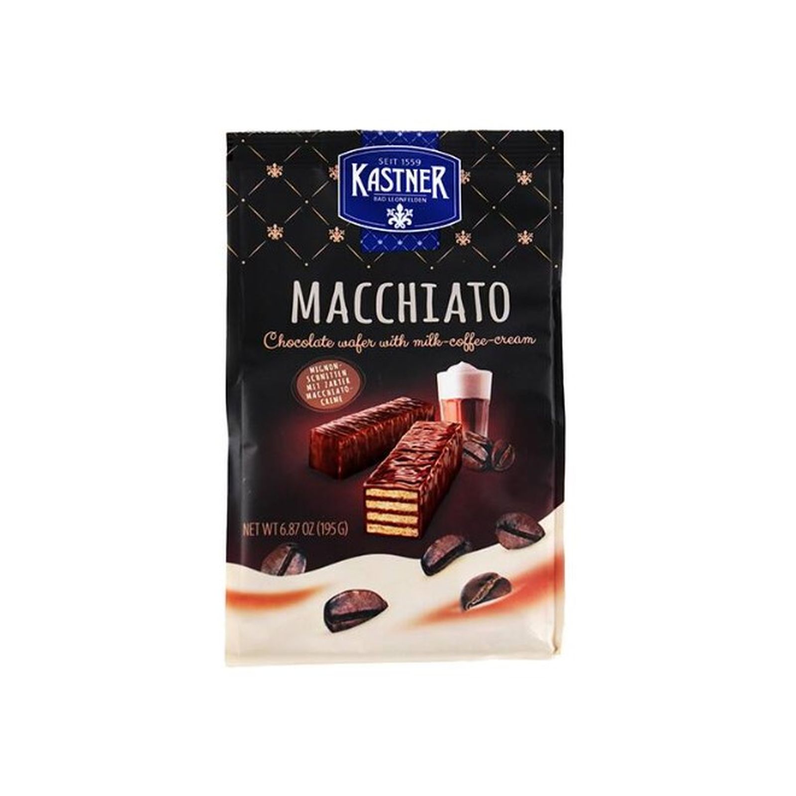KAIDl カストナー チョコレートウエハース(マッキアート)(195g)(v26)×1個 チョコレート 菓子 バレンタイン スナック 人気