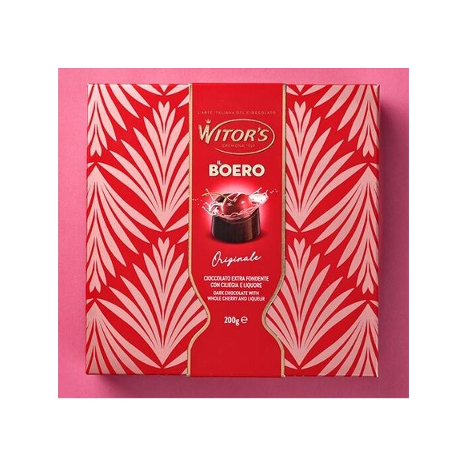 KAIDl ウィターズ ボエロ チェリーリキュール チョコレート(200g)(v26)×1個 チョコレート 菓子 バレンタイン ダーク お酒 人気