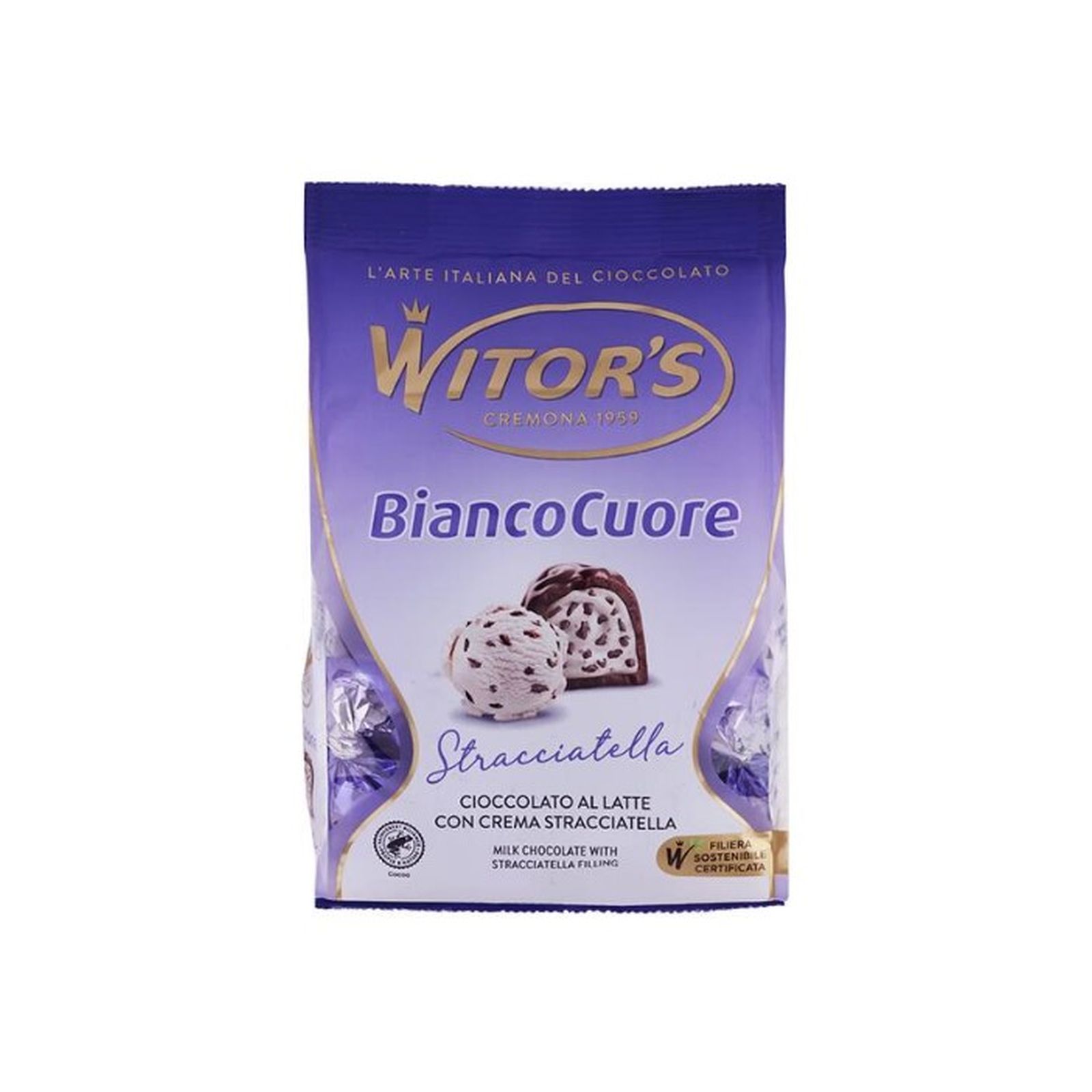 KAIDl ウィターズ ビアンコクオーレ　ストラッチャテッラ　チョコレート(200g)(v26)×1個 チョコレート 菓子 バレンタイン ミルク 人気