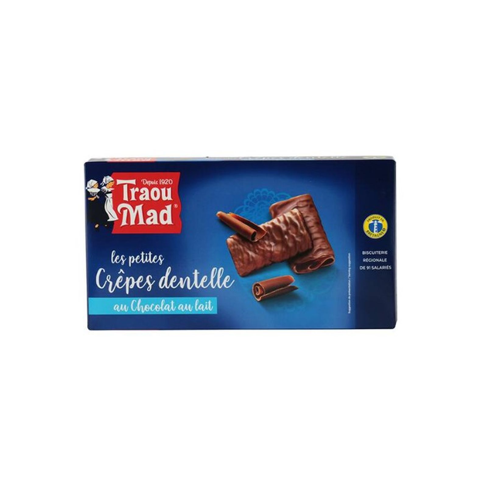 KAIDl トロウマッド ミニレースクレープ(チョコレート)(100g)(v26)×1個 チョコレート 菓子 バレンタイン クッキー 人気