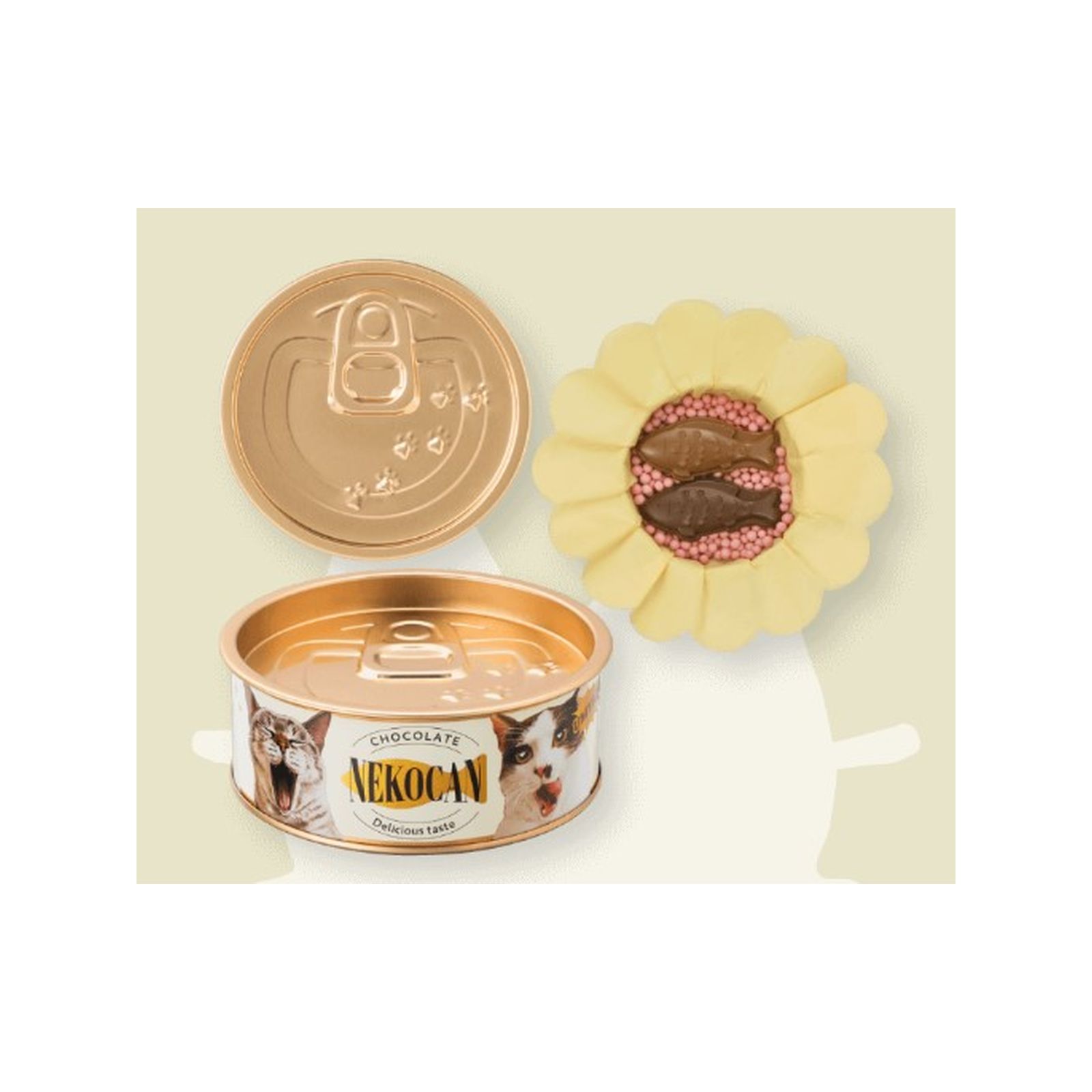 メリーチョコレート ねこみゃみれ 猫缶(チョコレート) 30g×24g(2個)入 (v26)×1個 チョコレート 菓子 バレンタイン ネコ 猫 人気