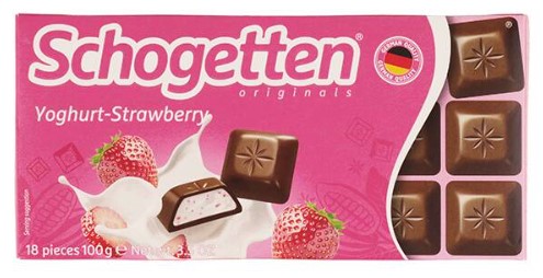 KAIDl トランフ・ショゲッテン ヨーグルトストロベリーチョコレート(100g)(v26)×1個 チョコレート 菓子 バレンタイン ミルク 苺 人気