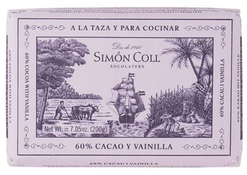 KAIDl シモンコール ホットチョコレート(カカオ60％バニラ)(200g)(v26)×1個 チョコレート 菓子 バレンタイン カカオ 人気