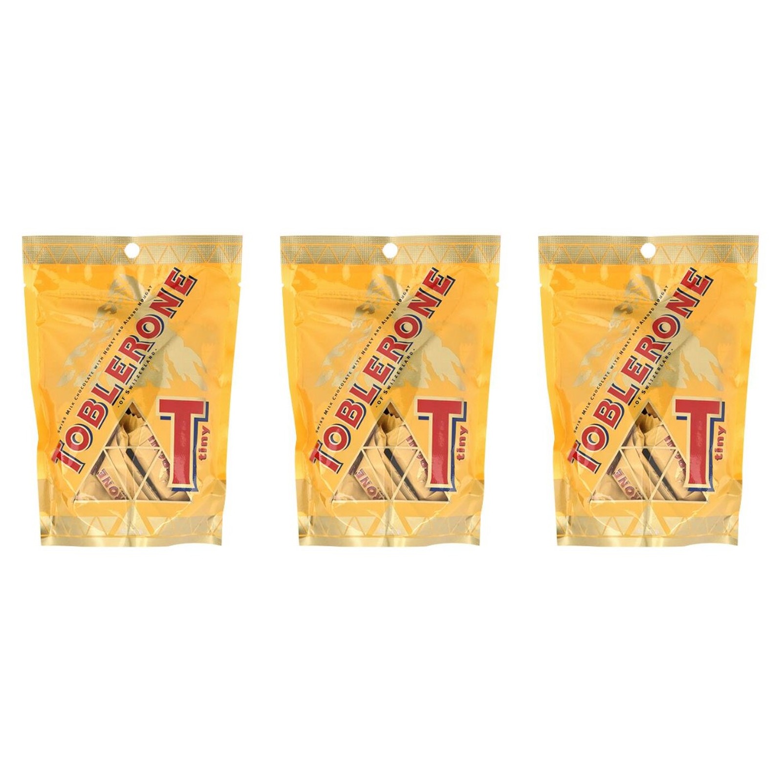 KAIDl トブラローネ タイニーミルク(80g)(v26)×3個 チョコレート 菓子 バレンタイン ハニー アーモンド