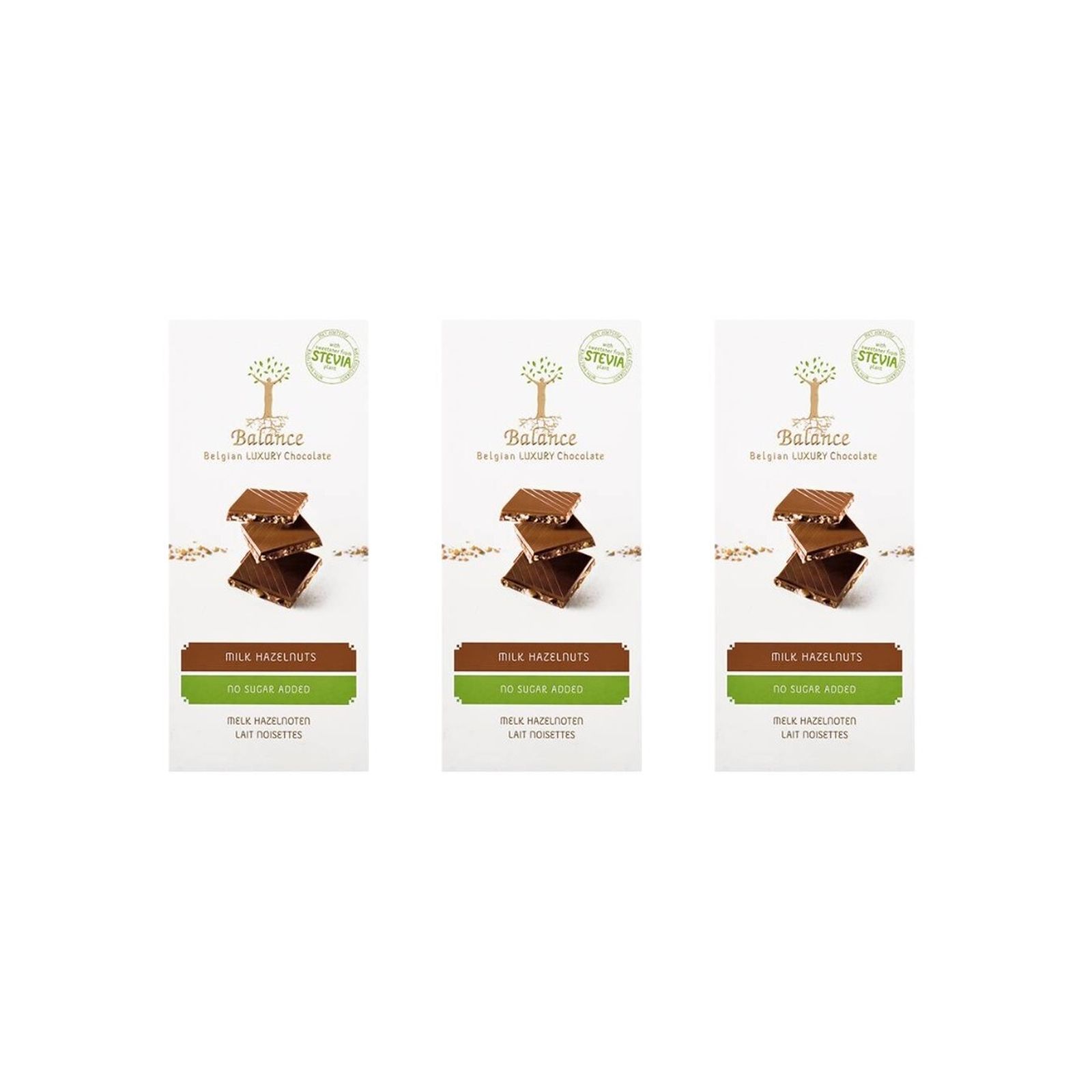 クリン グリ一 バランス ミルクヘ一ゼルナッツチョコレ一ト(85g)(v26) KAIDl×3個 チョコレート 菓子 カカオ ミルク 人気