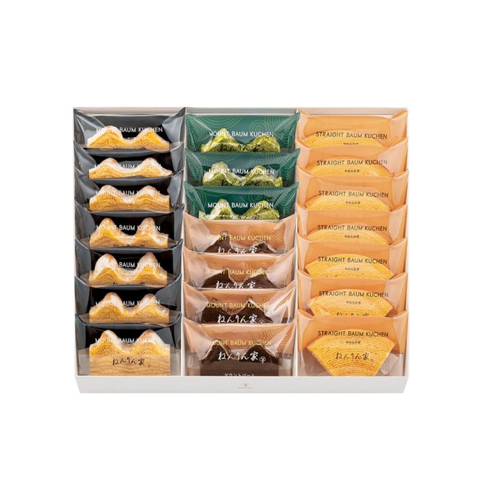 ねんりん家 冬限定 ひとくちバーム詰合せ 4種21個入(v26)×1個 チョコレート バレンタイン バウムクーヘン 人気