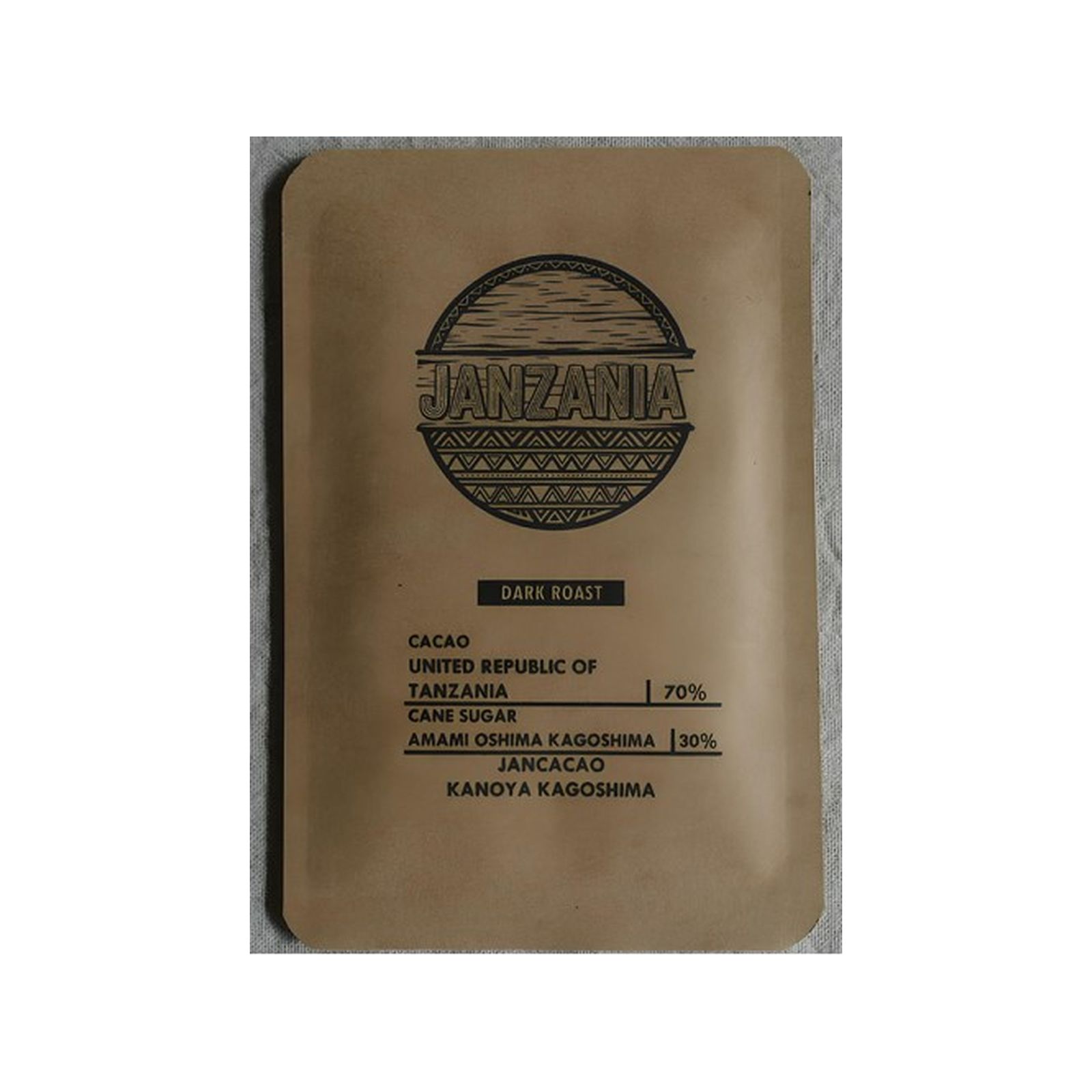 ジャンカカオ JANZANIA DARK ROAST TANZANIA 20g(v26)×1個 チョコレート バレンタイン 板ちょこ 人気