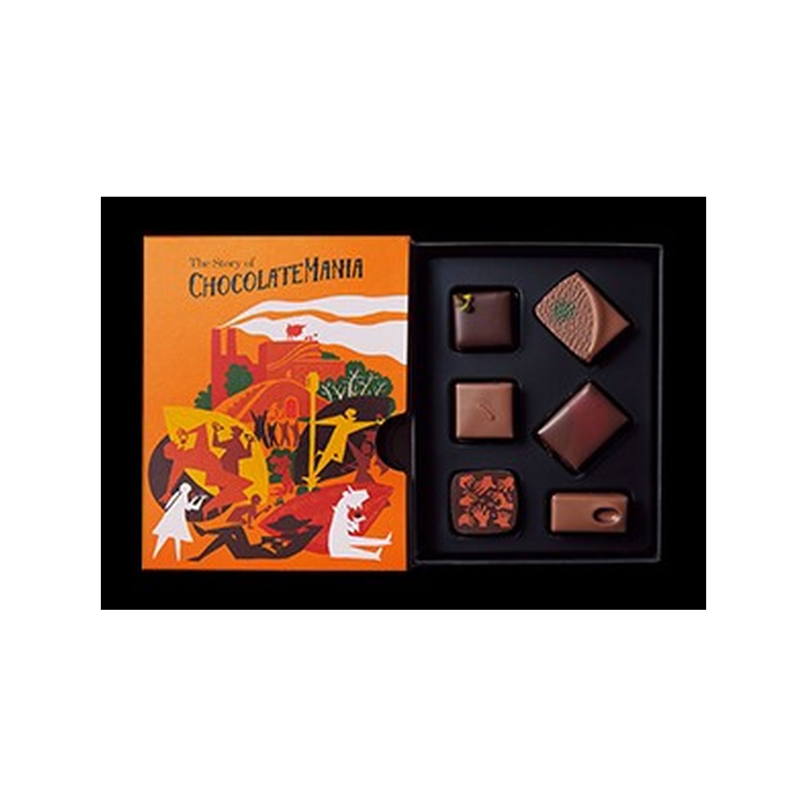 パティシエ エス コヤマ The Story of CHOCOLATE MANIA ザ ストーリー オブ チョコレートマニア6個入 (v26)×1個 冷蔵 チョコレート バレンタイン アソート 人気