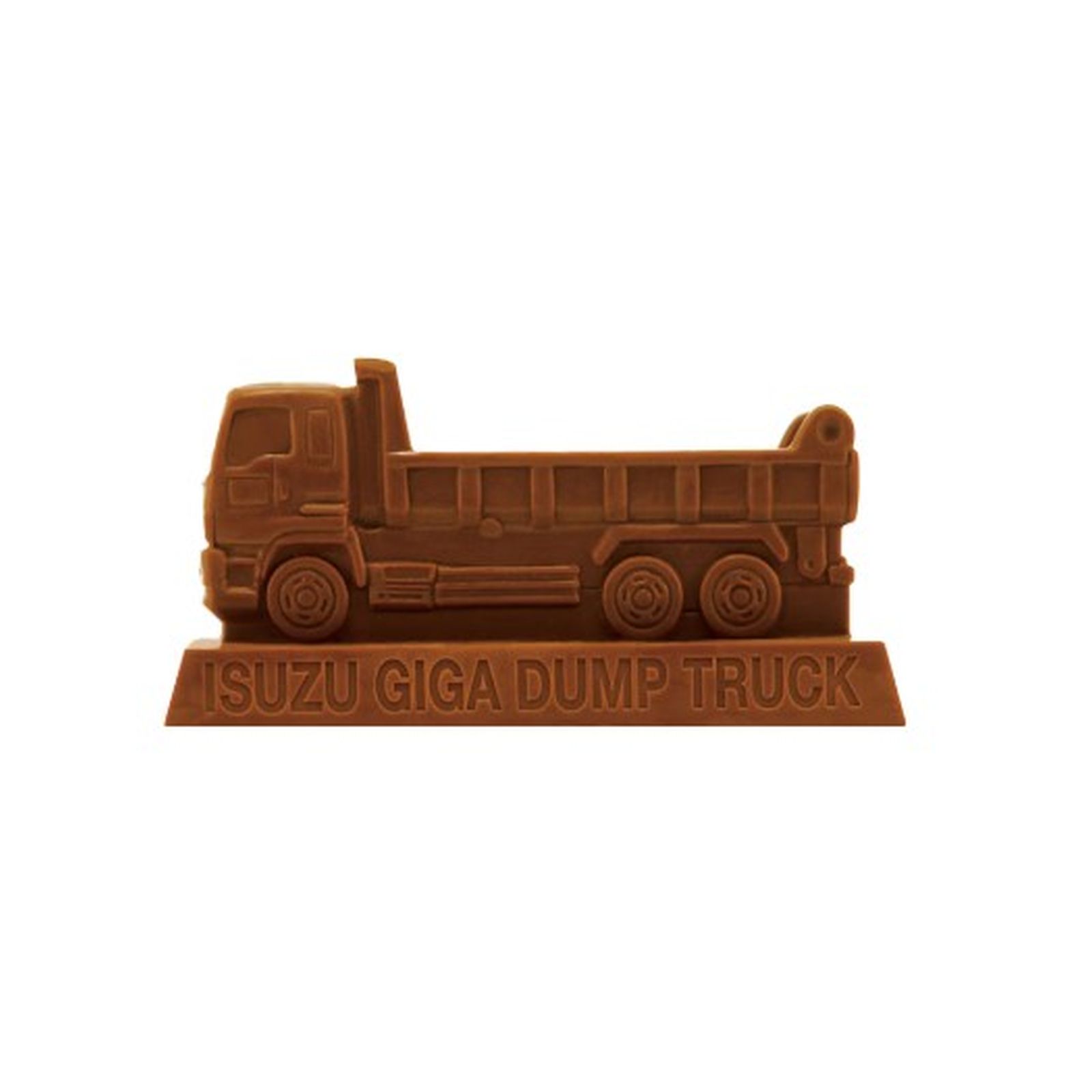 トミ力 立体チョコ いすゞ ギガ ダンプカー 1個(v26)×1個 チョコレート バレンタイン 焼菓子 人気