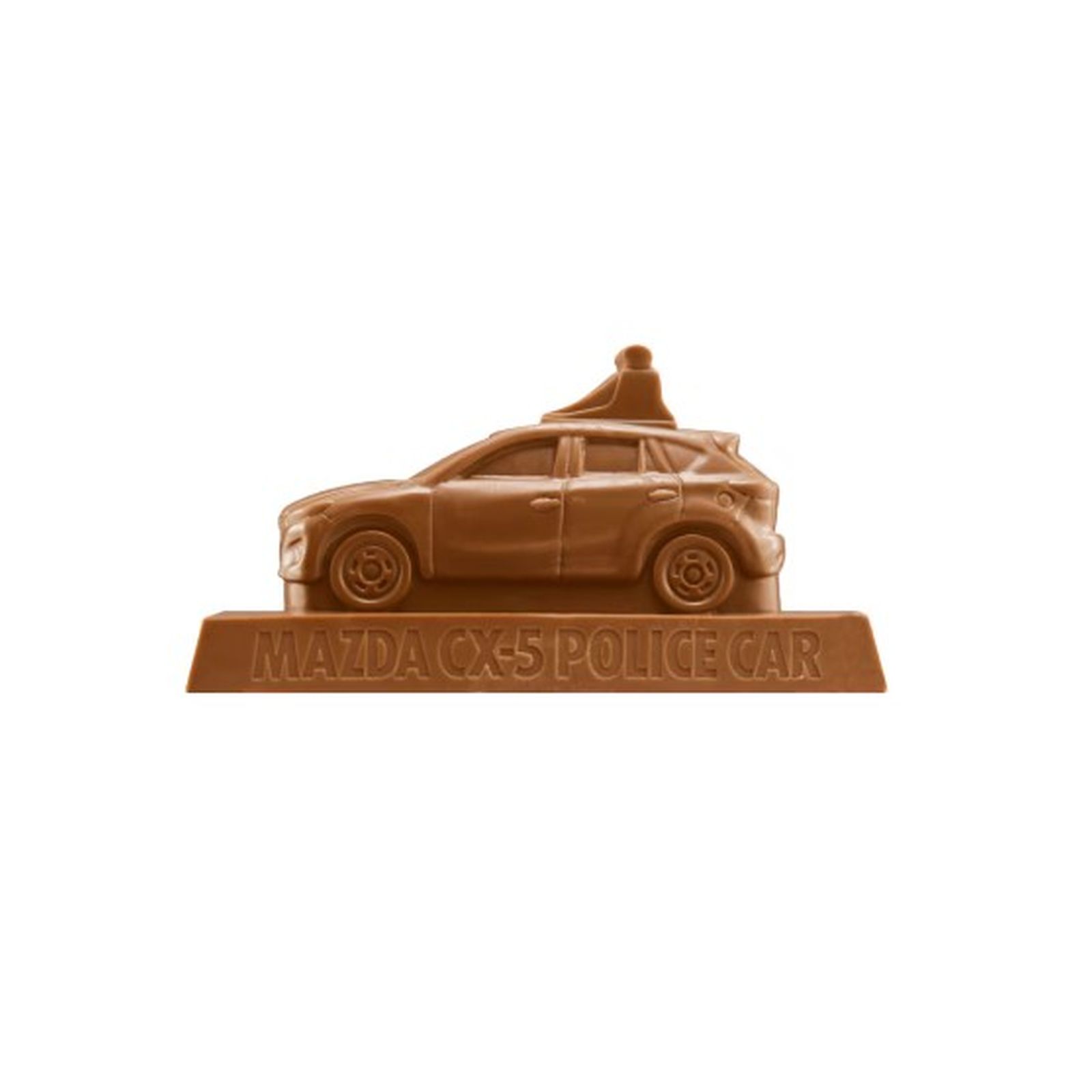 トミ力 立体チョコ 緊急車両 マツダ CX-5 パトロールカー 1個(v26)×1個 チョコレート バレンタイン 焼菓子 人気