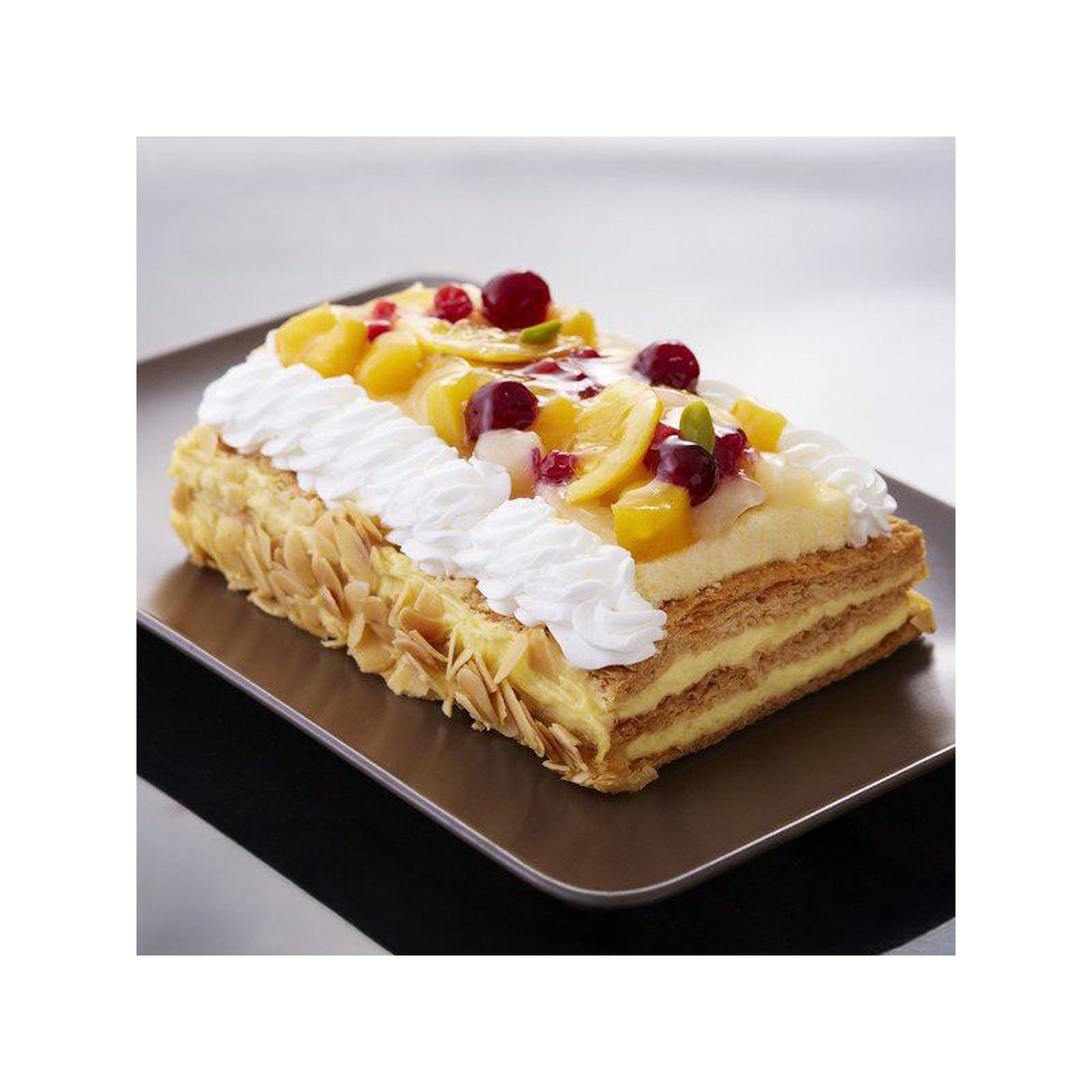 青山「ランス・ヤナギダテ」 フルーツミルフィーユ 1箱(v26)×1個 冷凍 チョコレート バレンタイン ケーキ 焼菓子 人気