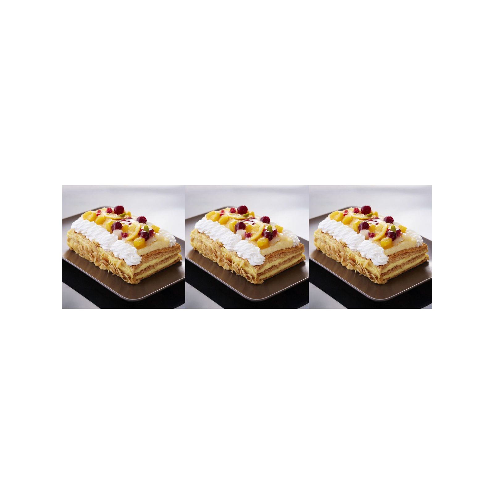 青山「ランス・ヤナギダテ」 フルーツミルフィーユ 1箱(v26)×3個 冷凍 チョコレート バレンタイン ケーキ 焼菓子 人気
