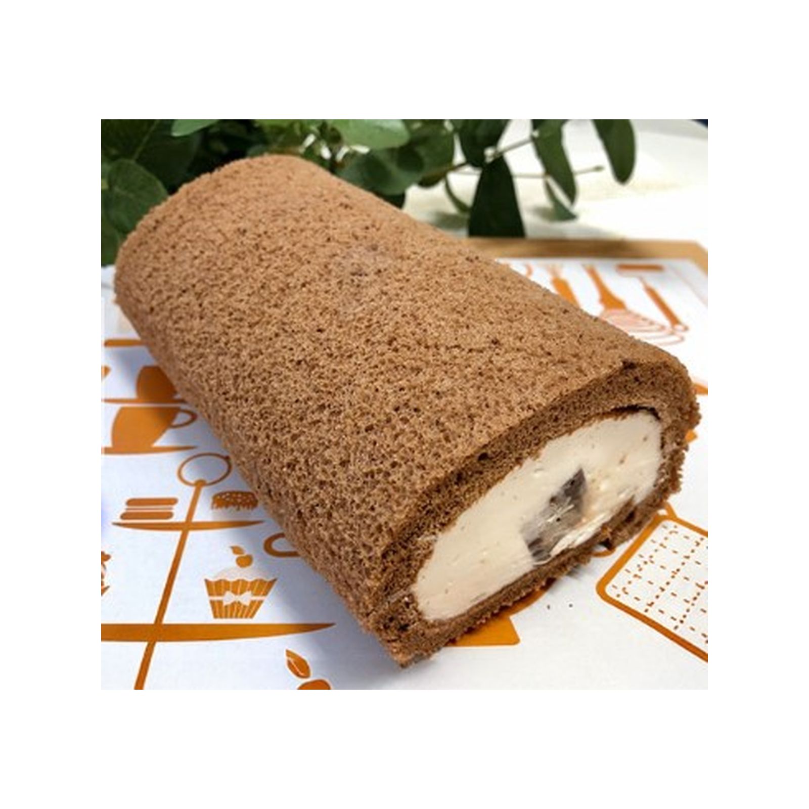 生チョコロールケーキ 320g(v26)×1個 冷凍 チョコレート バレンタイン ケーキ 焼菓子 人気