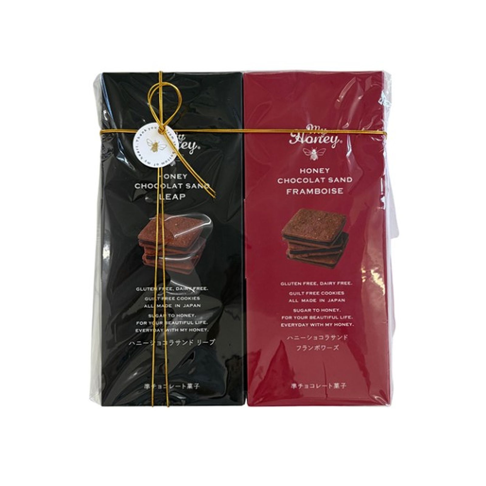 MY HONEY ハニーショコラサンド リープ5個入＆フランボワーズ 5個入(v26)×1個 チョコレート バレンタイン 焼菓子 人気