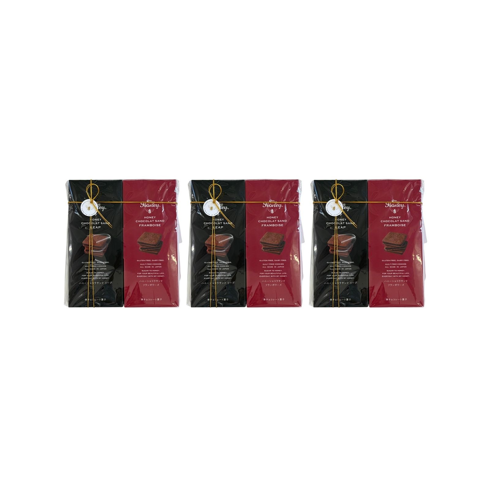 MY HONEY ハニーショコラサンド リープ5個入＆フランボワーズ 5個入(v26)×3個 チョコレート バレンタイン 焼菓子 人気
