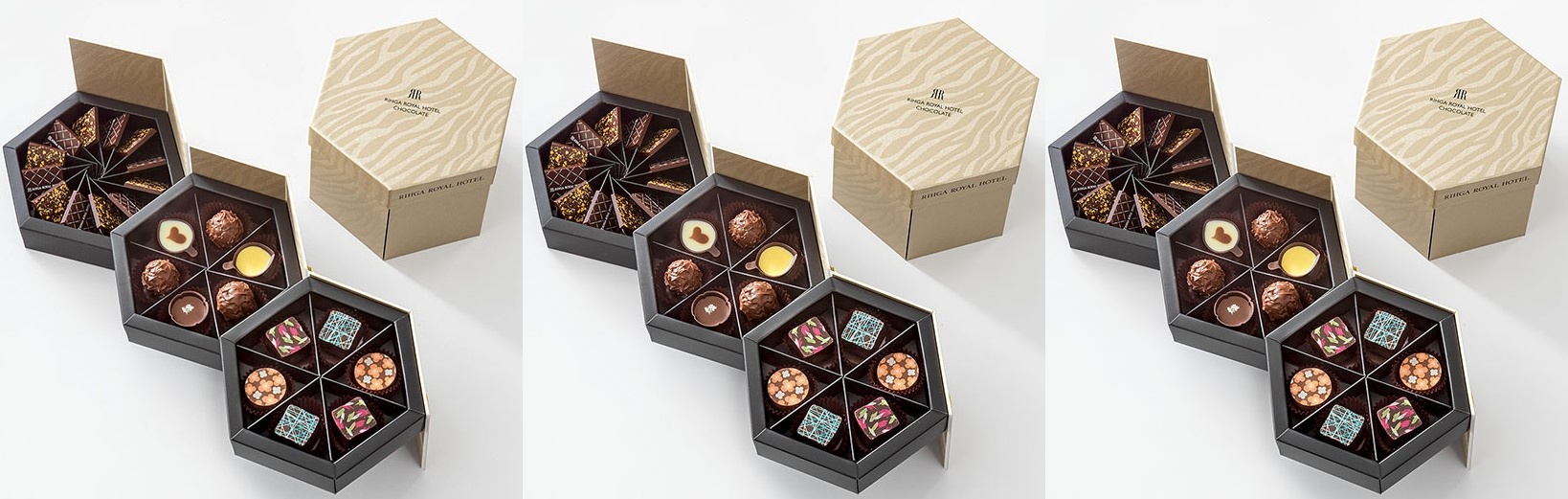 リーガロイヤルホテル ロイヤルアフタヌーンティーBOX チョコレート24個入(v26)×3個 ちょこれーと バレンタイン 詰合せ 人気