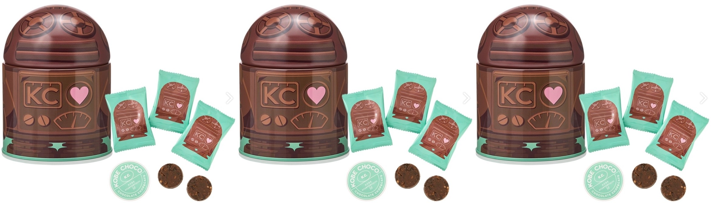 KOBE CHOCO ZAC ZAC ロボチョクランチ 7個入(v26)×3個 ちょこれーと バレンタイン ロボット 人気