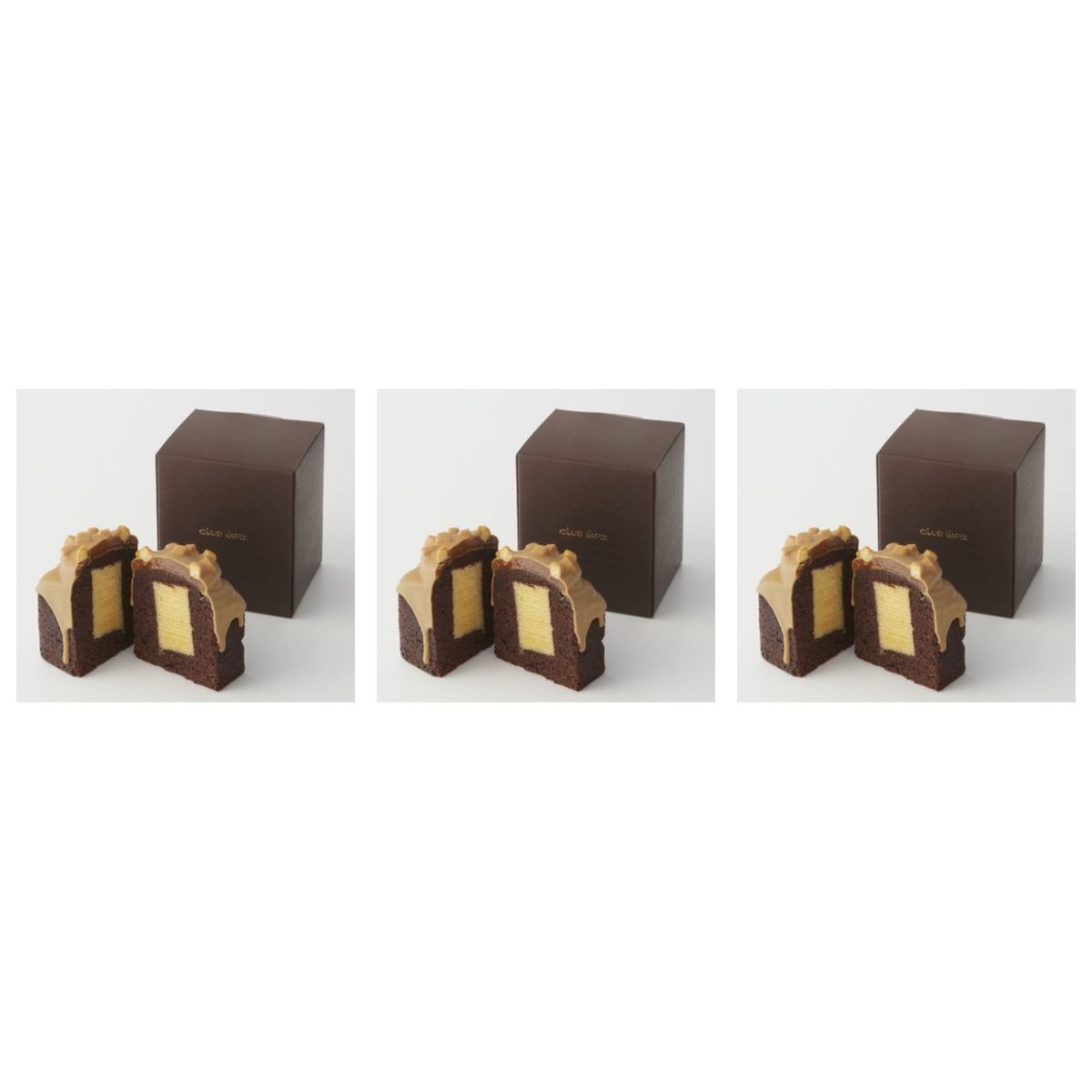 クラブハリ工 バームショコラパウンドキャラメル 1個(v26)×3個 チョコレート バレンタイン 焼菓子 人気