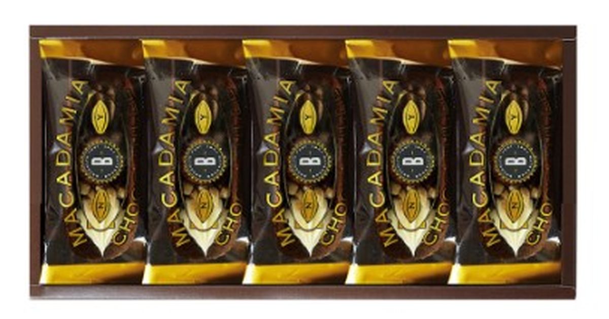 グラマシーニューヨーク マカダミアチョコバレット 5個(v26)×1個