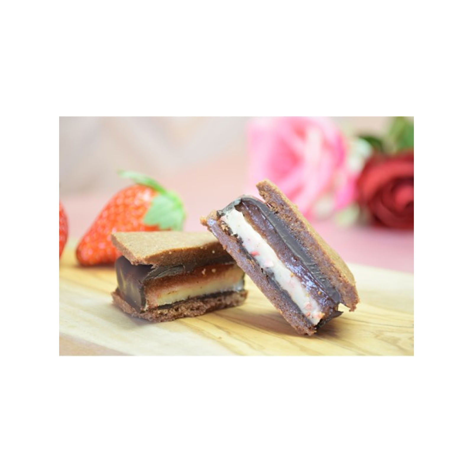 信州ショコラトリーガク GAKUチョコレートサンド 信州いちご 1個(v26)×1個 チョコレート バレンタイン 焼菓子 人気