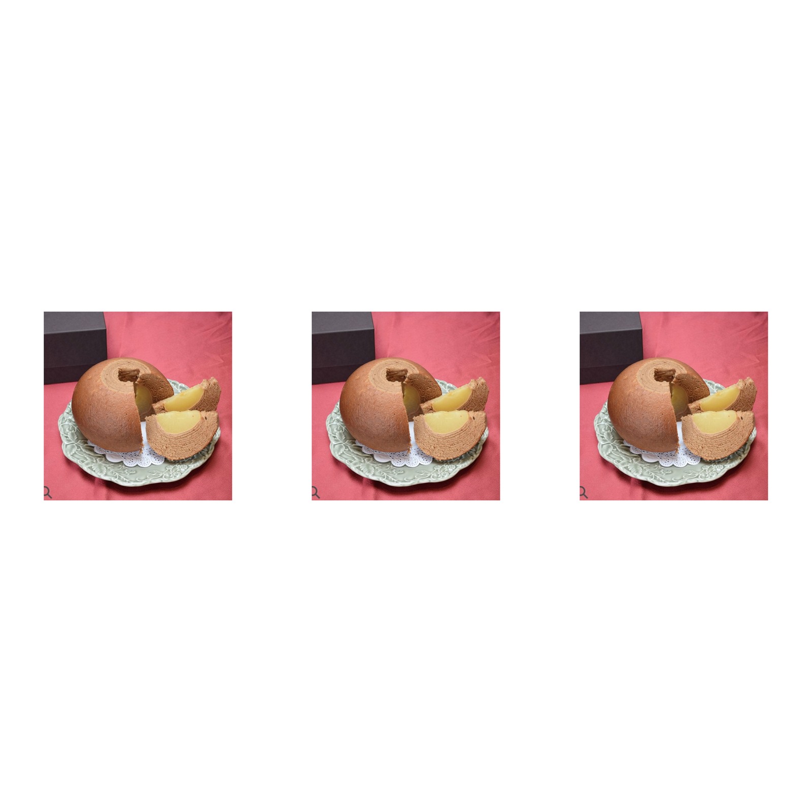GAKUチョコレートりんごバウム 1個(v26) 信州ショコラトリーガク×3個 チョコレート バレンタイン 焼菓子 人気