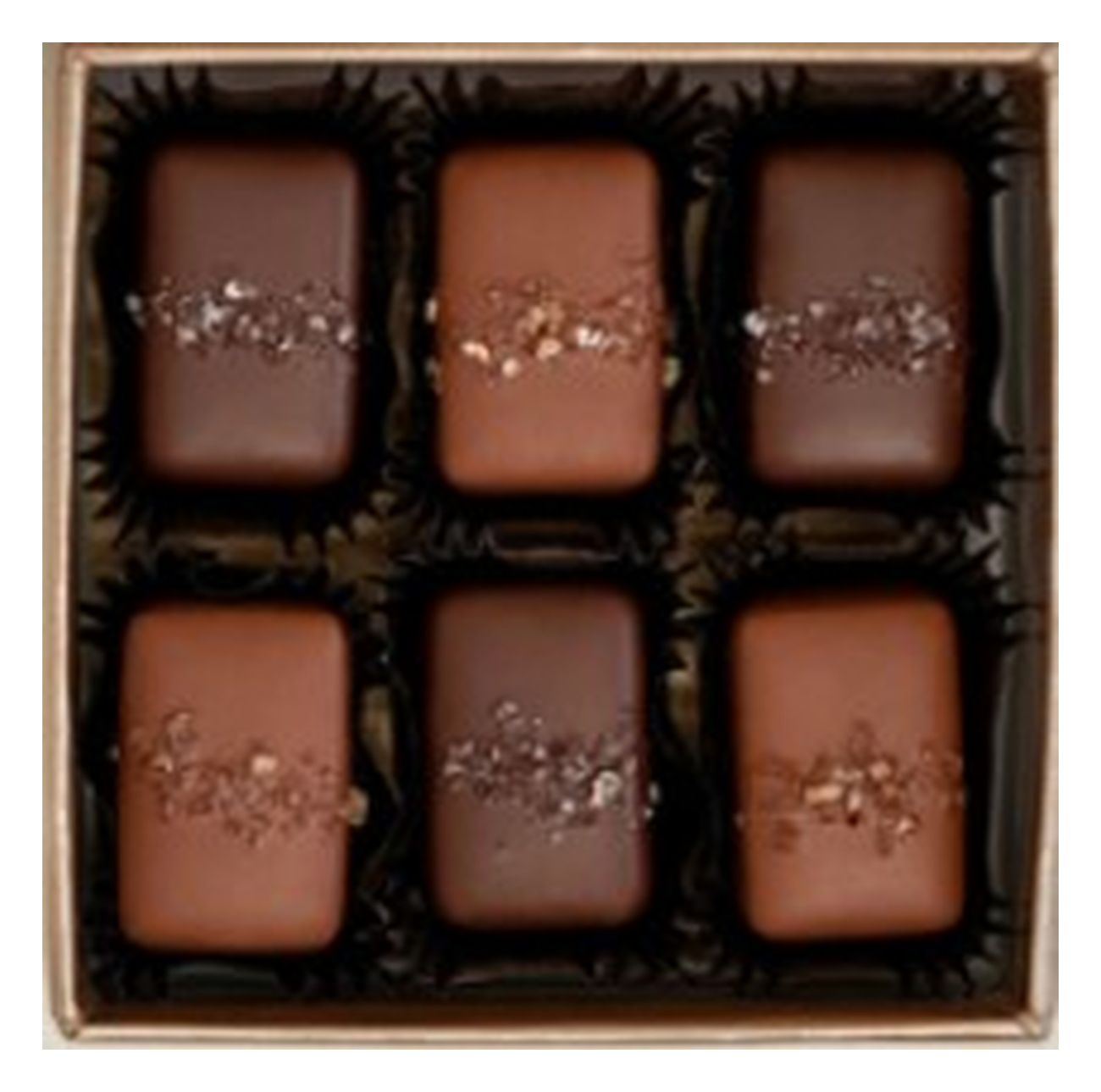 フランズチョコレート ソルトキャラメルアソートメント 6pc(v26)×1個 チョコレート バレンタイン 焼菓子 人気
