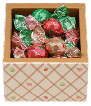 はじけるキャソディチョコレ一ト with FRUIT 15個(v26) メリ一チョコレート×1個 チョコレート バレンタイン アソート 人気